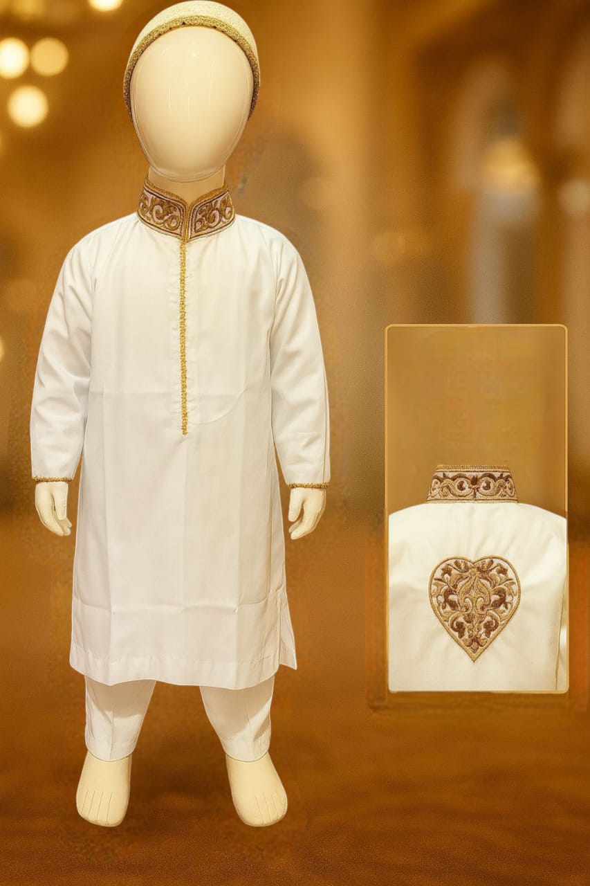 Kids embroidered sets